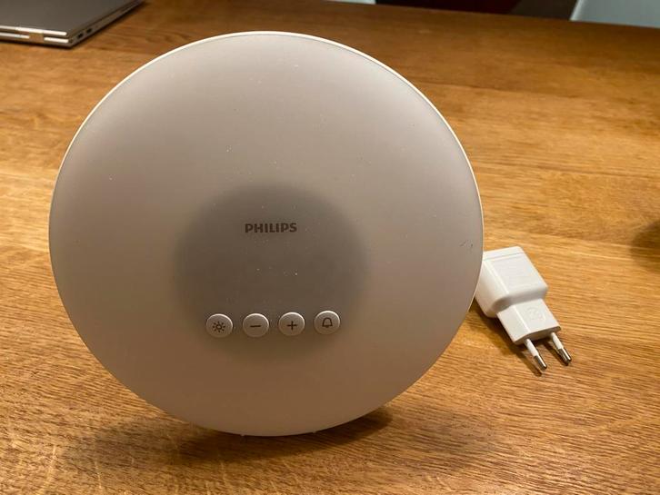 Philips Wake-up Light Wekker Lamp - Natuurlijk Wakker Worden, Witgoed en Apparatuur, Wekkers, Zo goed als nieuw, Digitaal, Ophalen of Verzenden