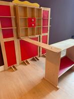 Houten Winkel/Poppenkast - Klassiek & Compleet, Ophalen, Gebruikt