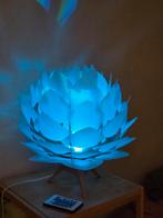 Unieke Tafellamp - Lotus Design, Kunststof, Ophalen of Verzenden, Zo goed als nieuw, Minder dan 50 cm