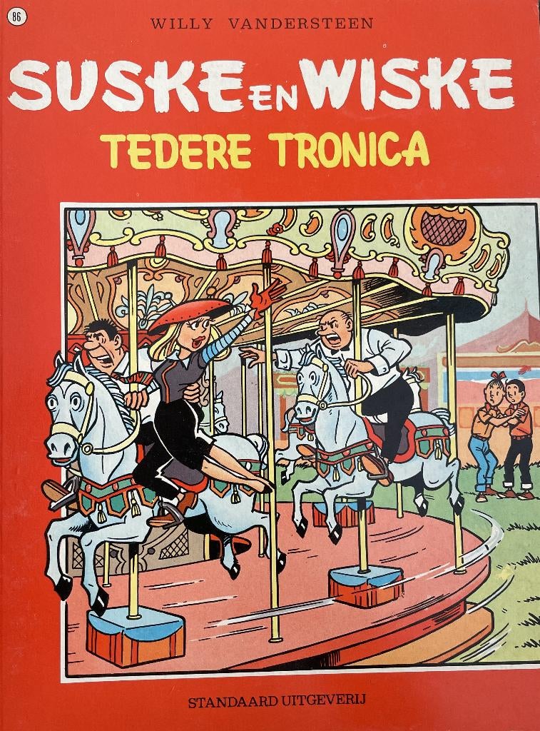 Suske en Wiske, Tedere Tronica nummer 86, Eén stripboek, Ophalen of Verzenden, Zo goed als nieuw, Willy Vandersteen