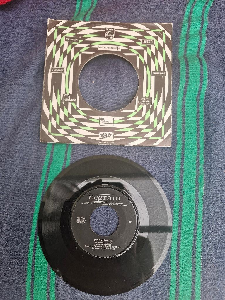 Johnny Adams- Reconsider me, Gebruikt, 7 inch, Single, Ophalen of Verzenden