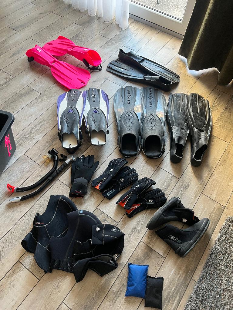 Duik spullen, Watersport en Boten, Duiken, Zo goed als nieuw, Duikpak, Ophalen