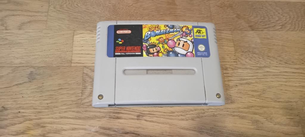 SNES Super Bomberman, Spelcomputers en Games, Games | Nintendo Super NES, Avontuur en Actie, Gebruikt, Eén computer, Ophalen of Verzenden
