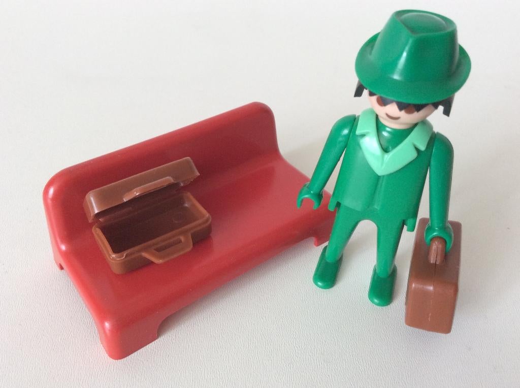 Playmobil 3321 reiziger, Ophalen of Verzenden, Gebruikt, Complete set