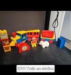 Duplo 2701 Trein en station, Ophalen, Zo goed als nieuw, Complete set, Duplo