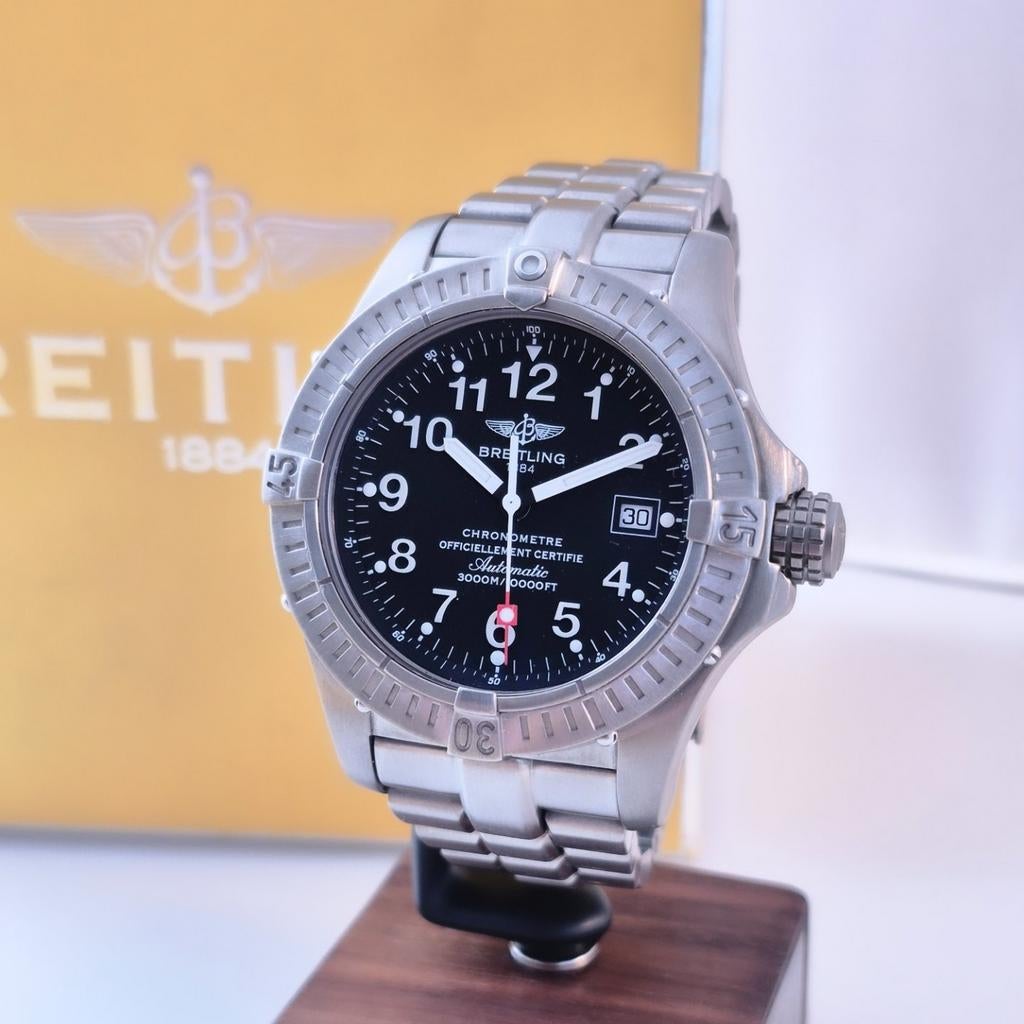 Breitling Seawolf - E17370, Ophalen of Verzenden, Zo goed als nieuw, Breitling