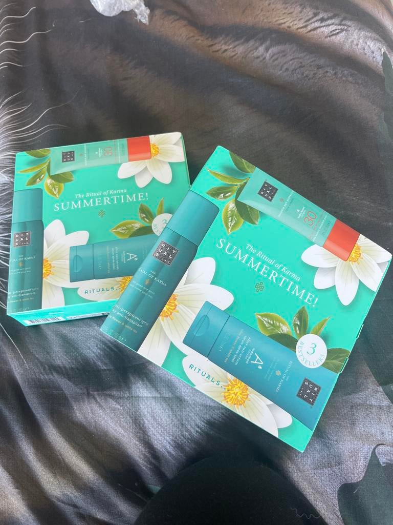 Rituals The Ritual of Karma Summertime Set (2x), Ophalen of Verzenden, Nieuw, Bodylotion, Crème of Olie