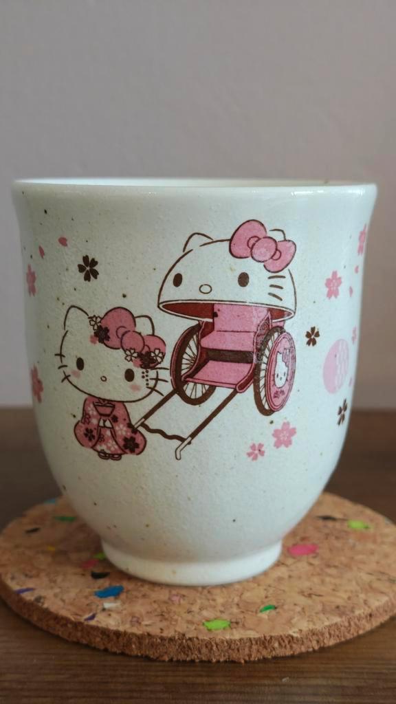 Hello Kitty Sakura Kimono Cup - Hana Festival *NEW*, Huis en Inrichting, Keuken | Servies, Nieuw, Kop(pen) en/of Schotel(s), Overige stijlen