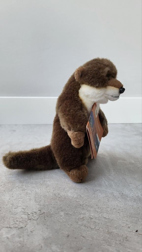 WNF Pluche Otter - Zo goed als nieuw met label, Kinderen en Baby's, Speelgoed | Knuffels en Pluche, Overige merken, Overige karakters