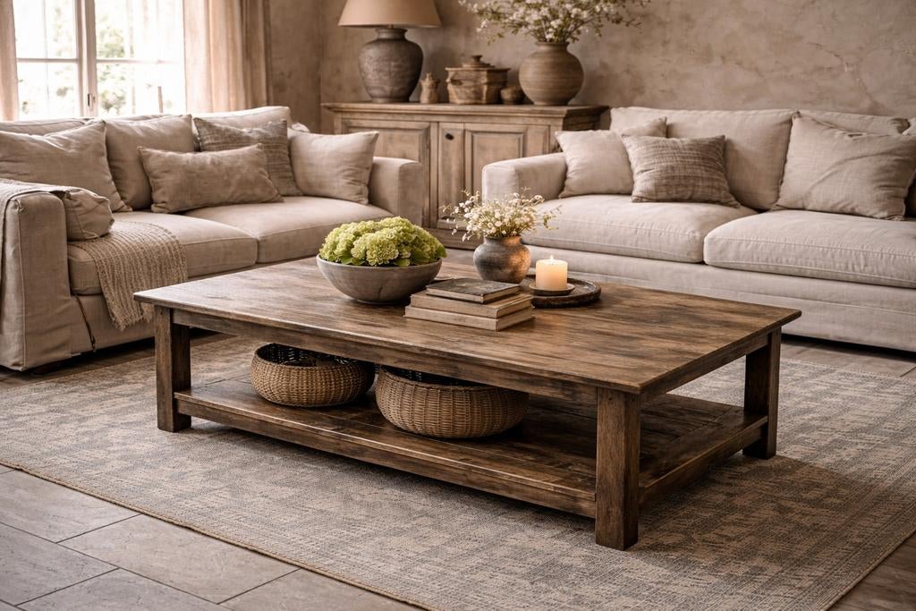 Salon tafel, Huis en Inrichting, 100 tot 150 cm, Minder dan 50 cm, Rechthoekig, 50 tot 100 cm