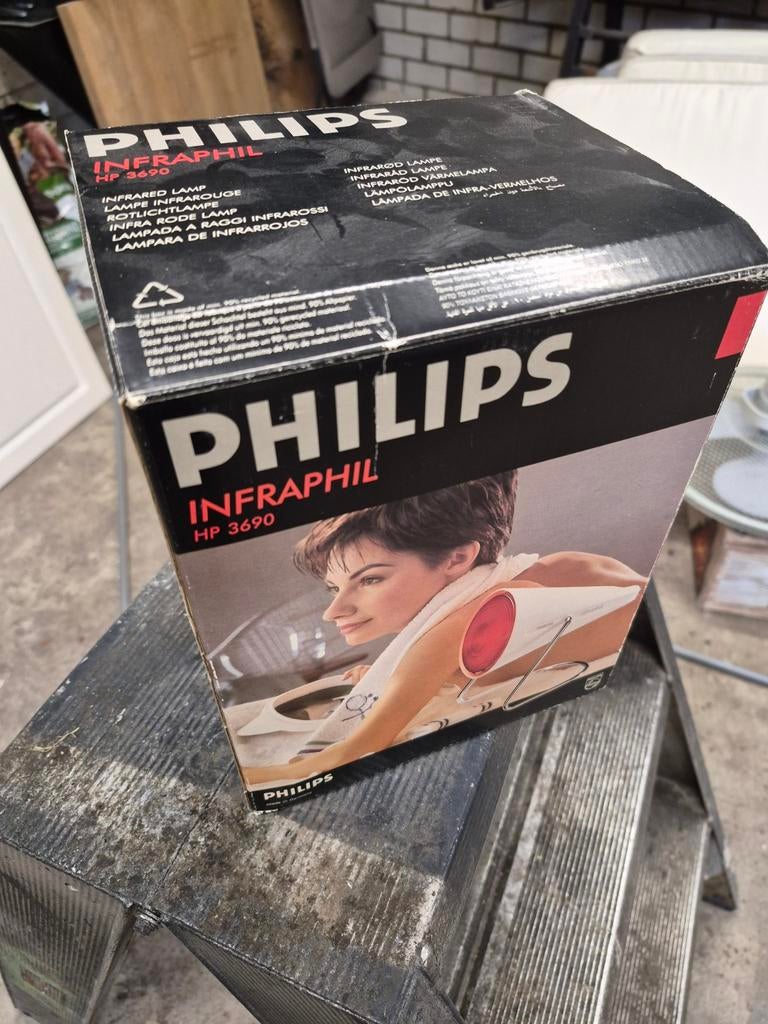 Philips Infraphil HP 3690 Infraroodlamp, Ophalen of Verzenden, Zo goed als nieuw, Overige typen