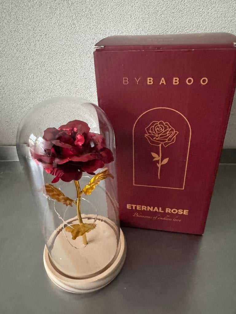 Roos met licht, Ophalen of Verzenden, Zo goed als nieuw