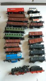 Partij Piko H0 wagons + rails, Gelijkstroom, Gebruikt, Treinset, Piko