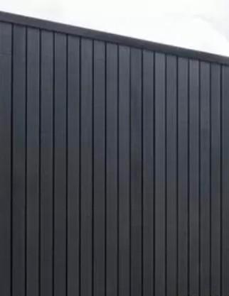 Te koop channelsiding rabat planken gitzwart €3 per mtr, Tuin en Terras, Palen, Balken en Planken, Nieuw, Ophalen of Verzenden