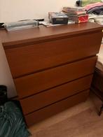 Ladekast ikea malm, Ophalen, 50 tot 100 cm, Zo goed als nieuw, 3 of 4 laden