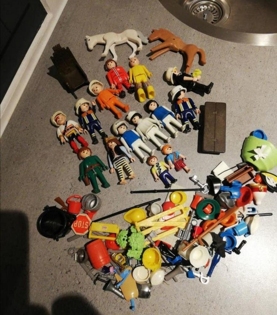 Collectie playmobil poppetjes, coaching /familie opstelling, Kinderen en Baby's, Speelgoed | Playmobil, Ophalen of Verzenden, Zo goed als nieuw