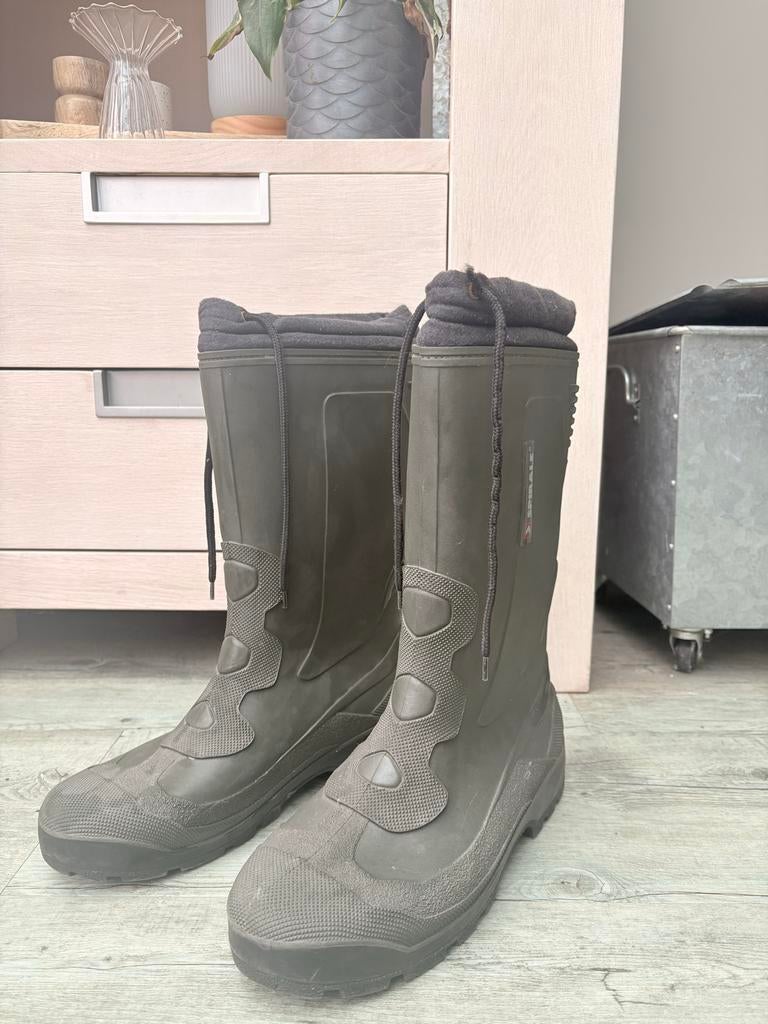 Gevoerde vislaarzen maat 46, Watersport en Boten, Hengelsport | Algemeen, Ophalen, Gebruikt, Kleding