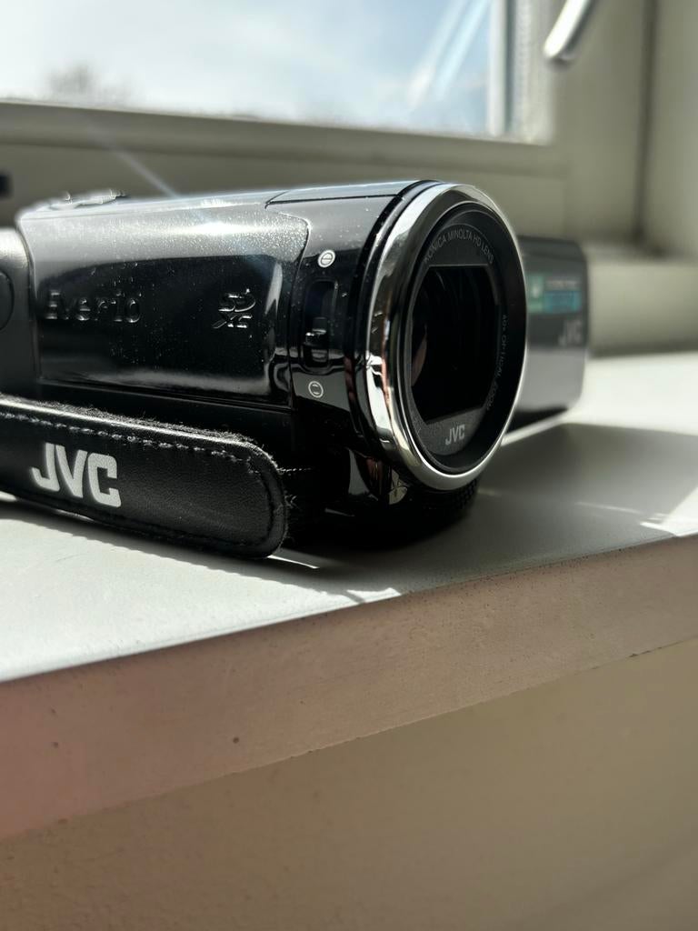 JVC GZ-E15BEU Full HD Digitale Videocamera Handcamcorder, Audio, Tv en Foto, Videocamera's Digitaal, Full HD, Gebruikt, JVC, 20x of meer