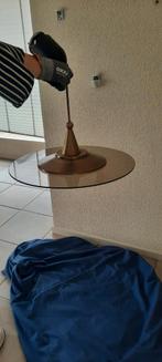 Design Hanglamp Geborsteld Messing, automatische pendel, Ophalen, Zo goed als nieuw, Minder dan 50 cm