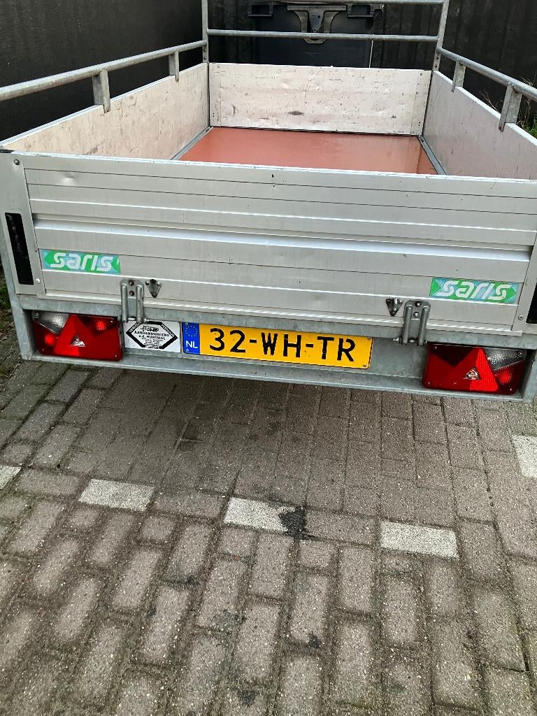 Saris aanhanger, Ophalen, Gebruikt