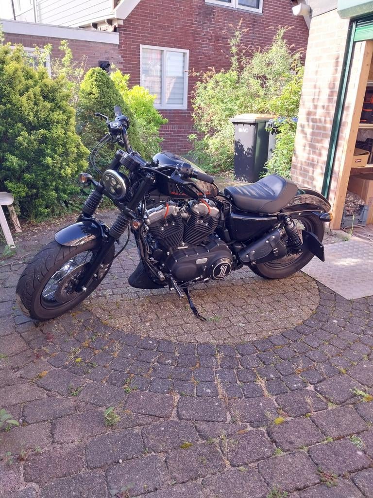 Hele mooie  Harley Davidson  Forty eight   XL1200 bj 2012, Sportuitlaat, 2 cilinders, Occasion, Motorrijbewijs A