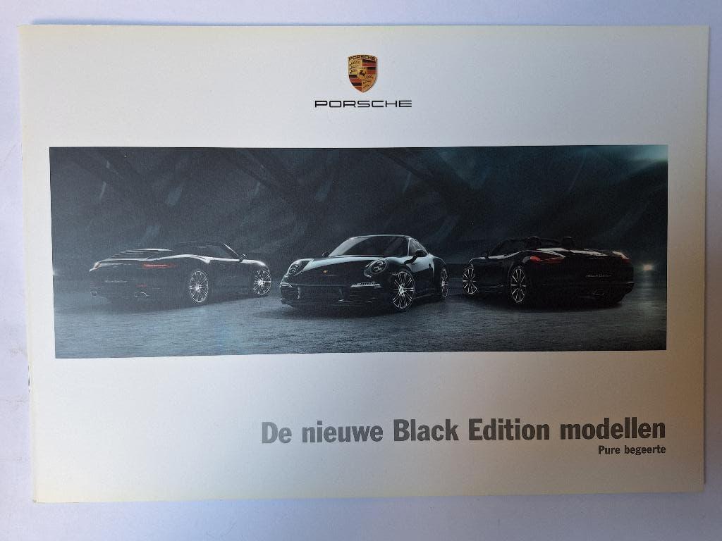 Porsche Black Edition 911 en Boxster, Porsche AG, Nieuw, Ophalen of Verzenden, Porsche
