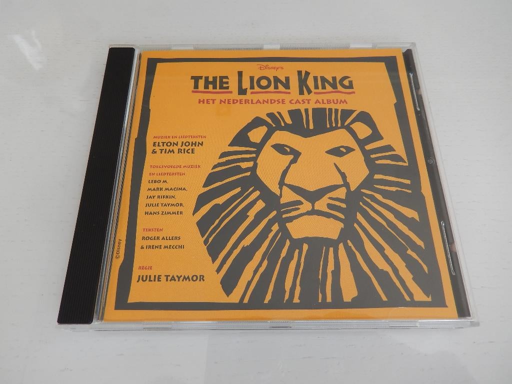 CD Nederlandse Musical The Lion King, Cd's en Dvd's, Cd's | Filmmuziek en Soundtracks, Verzenden, Zo goed als nieuw
