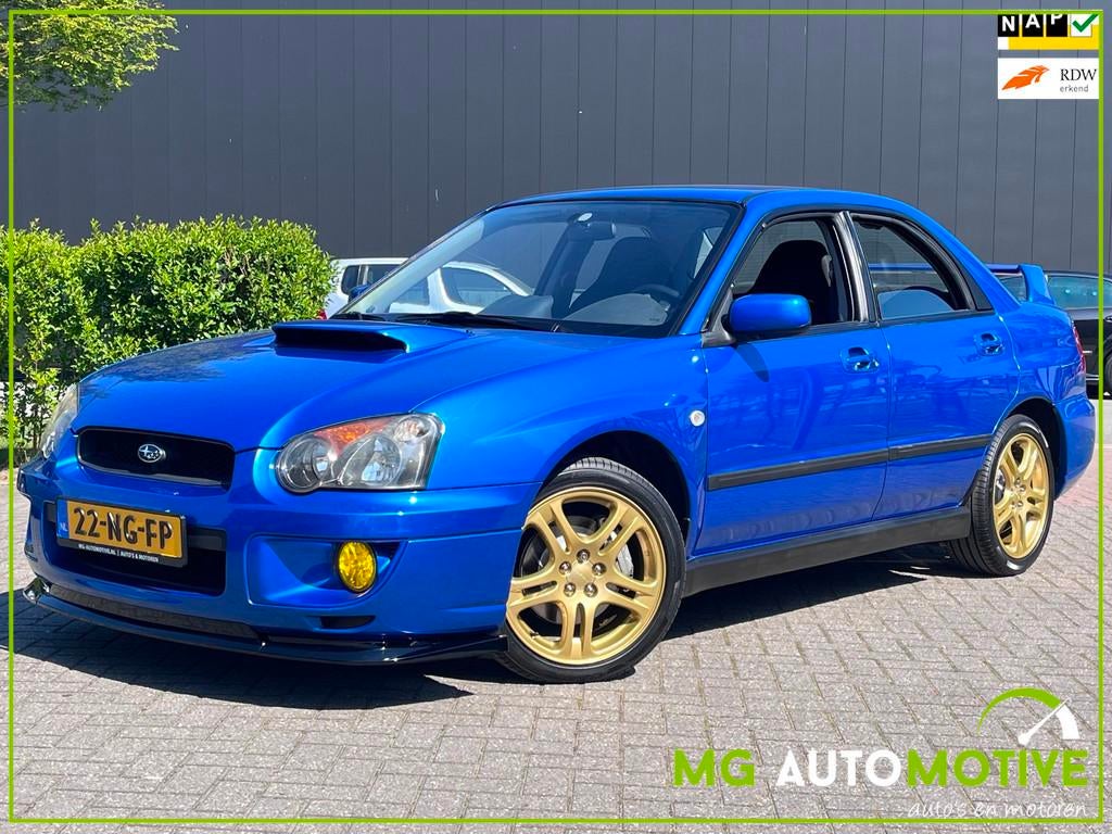 Subaru Impreza 2.0 WRX AWD | Airco | Origineel NL | NAP | De, Auto's, Subaru, 1994 cc, 1345 kg, Stof, Zwart