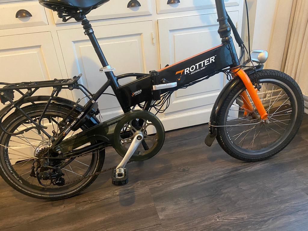 Lacros trotter electrische vouwfiets, Fietsen en Brommers, Elektrische fietsen, Gebruikt, Overige merken, Minder dan 47 cm, 30 tot 50 km per accu
