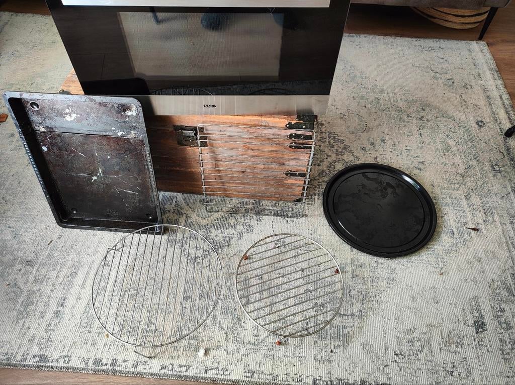 Etna CM244RVS Inbouw Combi Magnetron Oven, Ophalen, Minder dan 45 cm, 60 cm of meer, Zo goed als nieuw