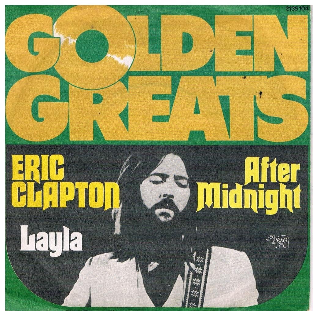 Golden Greats Eric Clapton  After midnight -Layla, Cd's en Dvd's, Vinyl Singles, Verzenden, Gebruikt, Pop