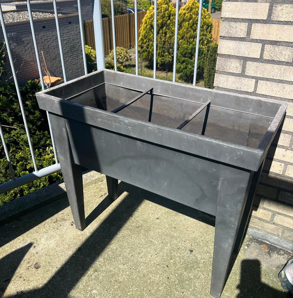 Handige kweekbak voor balkon of tuin - Gebruikt, Kunststof, Gebruikt, Balkon, Ophalen of Verzenden