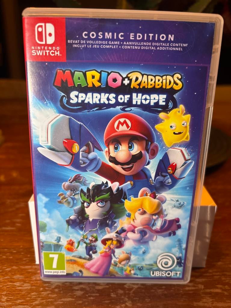 Mario + Rabbids Sparks of Hope Cosmic Edition Switch, Spelcomputers en Games, Games | Nintendo Switch, Gebruikt, 1 speler, Vanaf 7 jaar
