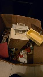 Poppenhuis meubels vintage/retro, Ophalen of Verzenden, Gebruikt