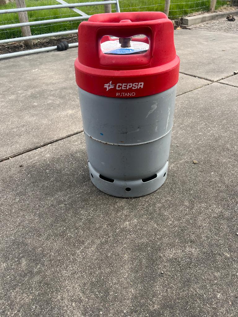 Spaanse gasfles, Caravans en Kamperen, Ophalen, Zo goed als nieuw