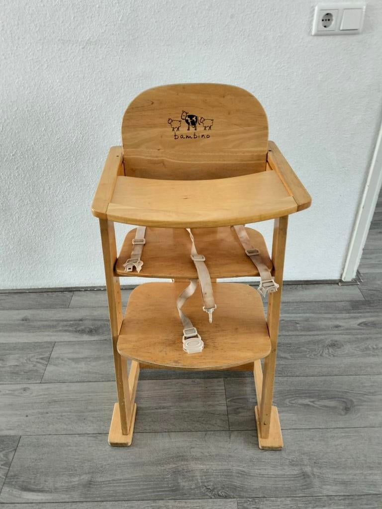 Kinder meegroeistoel van Bambino, Kinderen en Baby's, Kinderstoelen, Ophalen of Verzenden, Gebruikt, Meegroeistoel, Gordel(s)