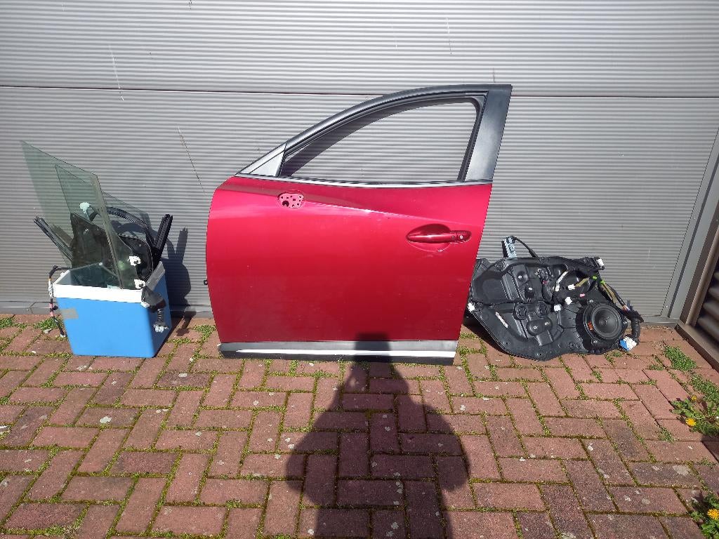 Portier lv Mazda CX3 2015, Auto-onderdelen, Carrosserie en Plaatwerk, Ophalen, Deur, Voor, Mazda
