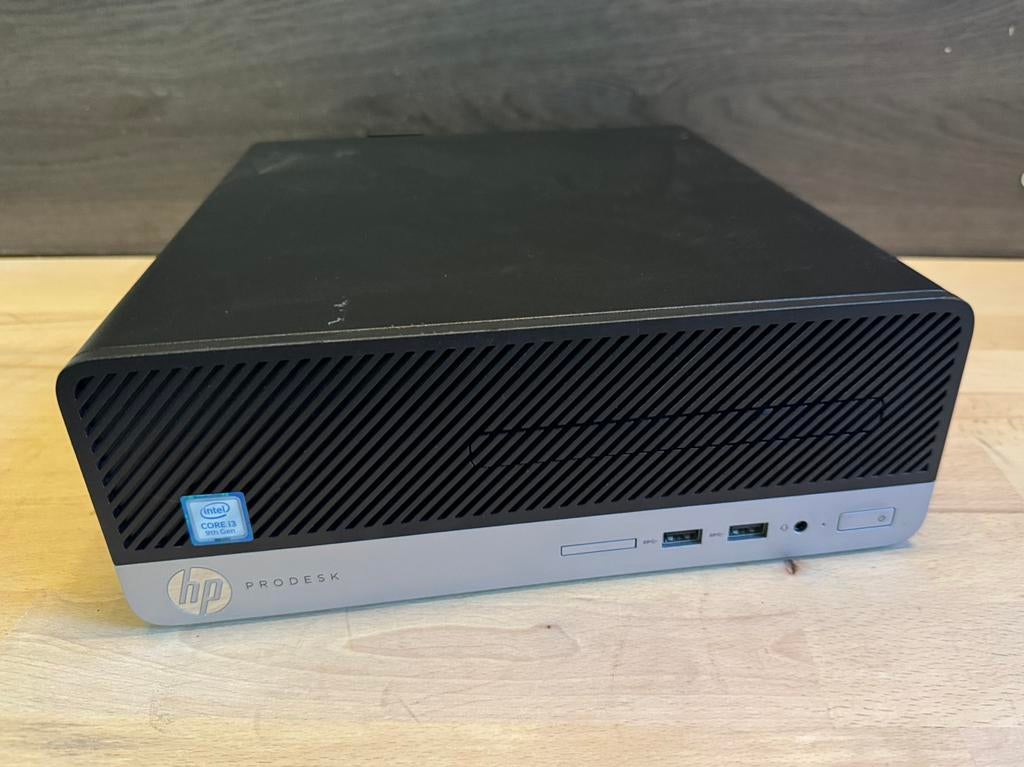 Hp Prodesk 400 G6 SFF i3-9100/8Gb/256Gb Ssd Windows 11, 8 GB, Ophalen of Verzenden, Zo goed als nieuw, SSD
