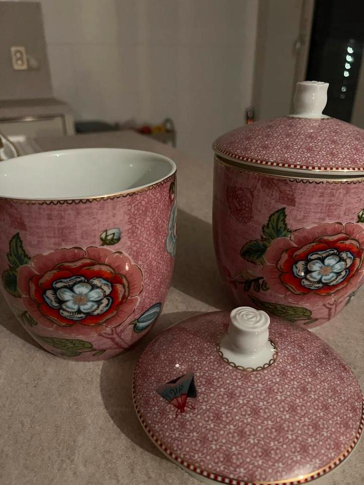 Pip studıo voorraadpot roos, Huis en Inrichting, Keuken | Keukenelementen, Zo goed als nieuw, Ophalen of Verzenden