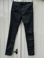 Stoere zwarte “skinny” leatherlook jeans van LTB, maat 29/32, Ophalen of Verzenden, Gedragen, Zwart
