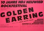Golden Earring: Concert poster: Neuwied Duitsland 1984., Ophalen of Verzenden, Zo goed als nieuw
