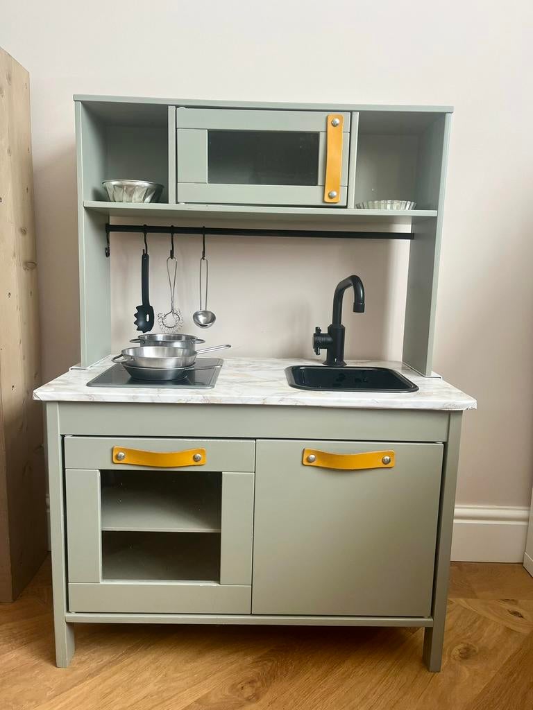 IKEA speelgoed keuken kinderkeuken incl accessoires, Ophalen, Zo goed als nieuw, Hout, Speelkeuken