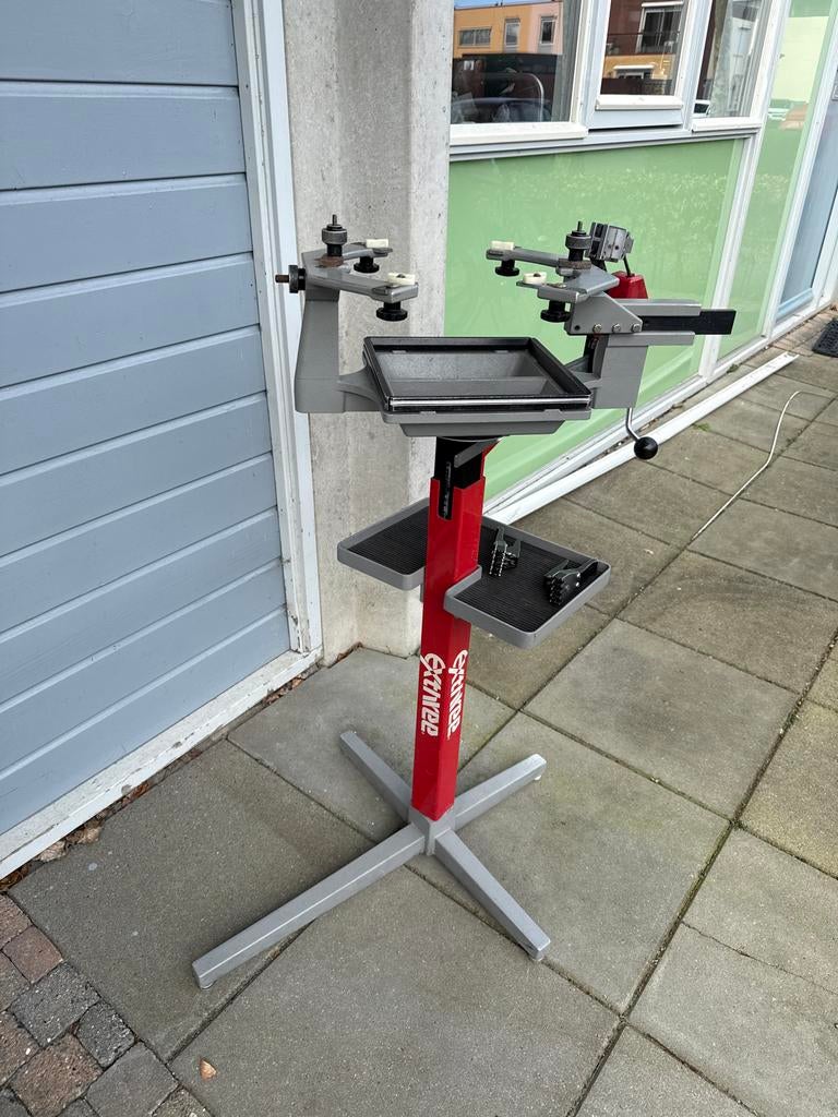 Exthree bespanmachine, Sport en Fitness, Tennis, Gebruikt, Overige typen, Overige merken, Ophalen