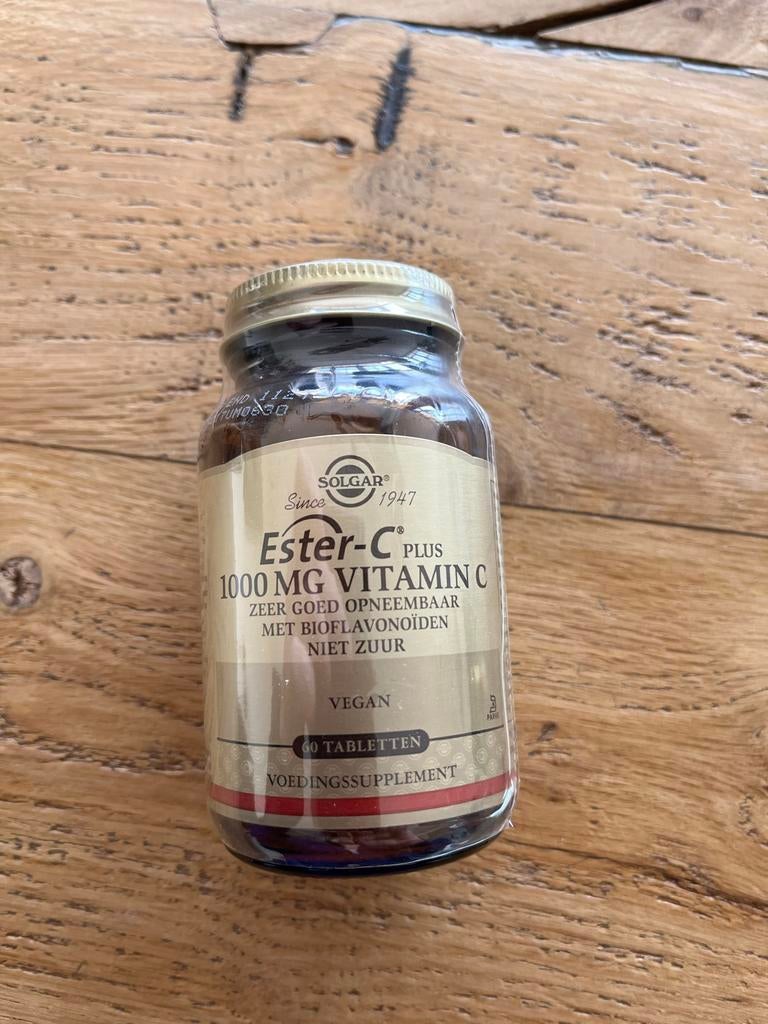 Solgar Ester-C plus 1000mg vitamine C, Ophalen of Verzenden, Nieuw, Overige typen