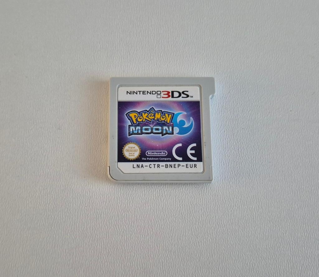 Pokemon Moon Nintendo 2DS / 3DS Game, Spelcomputers en Games, Gebruikt, 1 speler, Ophalen of Verzenden, Role Playing Game (Rpg)