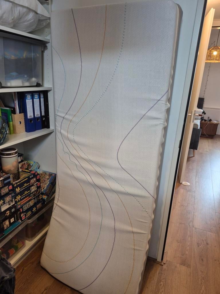 M-line Wave matras 80x200cm, Ophalen, Zo goed als nieuw, Eenpersoons, 80 cm