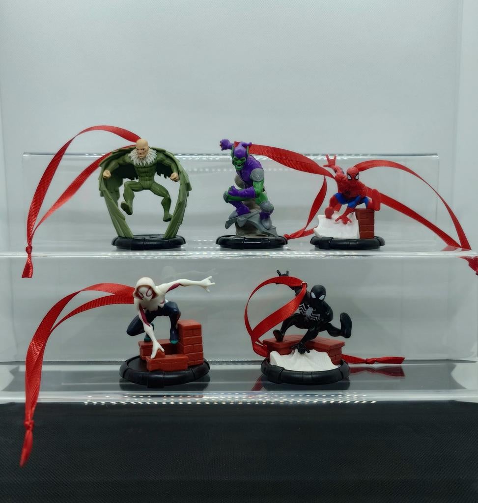 Disney Marvel Spider-man set kerst ornamenten ornament, Ophalen of Verzenden, Nieuw