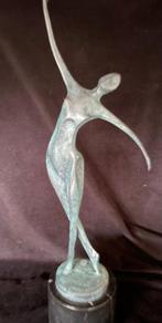 Bronzen abstracte dame, Milo/stempel 57,5 cm!! zuiver brons, Ophalen of Verzenden