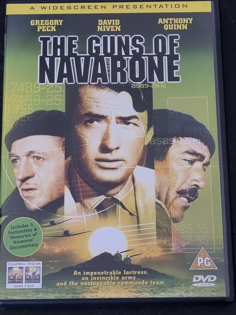 The Guns of Navarone DVD - Actiethriller, 1960 tot 1980, Overige genres, Ophalen of Verzenden, Zo goed als nieuw
