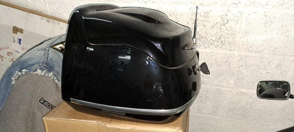 retro helmkoffer, Ophalen of Verzenden, Gebruikt